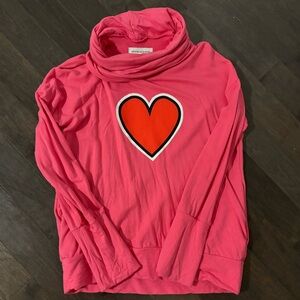 Canadian made cowl neck sweater from Melanie Jacquline